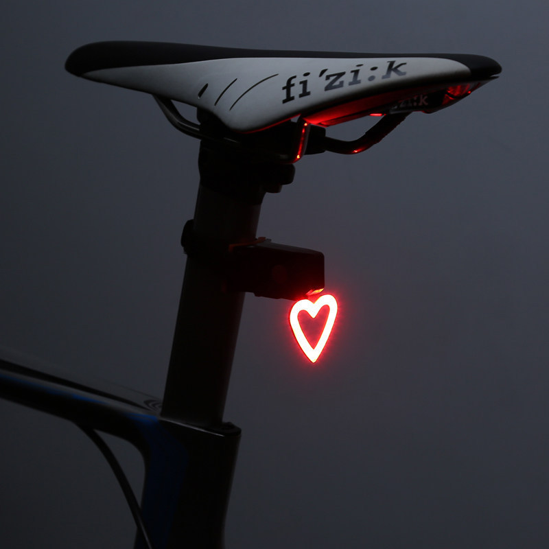 Bicycle light tail light charging night riding light mountain bike riding light warning equipment accessories bicycle road car rear light