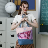 Вместительная и большая сумка на одно плечо, подходит для студента