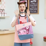 Вместительная и большая сумка на одно плечо, подходит для студента