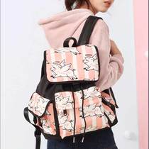 LOLA DESIGN RED DOUBLE SHOULDER BAG WOMAN NEW KOREAN VERSION CUTE Girl School Bag