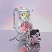 LOLA DESIGN Girl Force Lipstick Red Packet Women 100 Hitch Day Series Bag Cute Retro