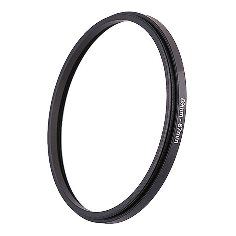 69-67mm filter adapter ring 69 lens to pick up 67 filter mirror 69 external thread turn 67 internal thread big turn small