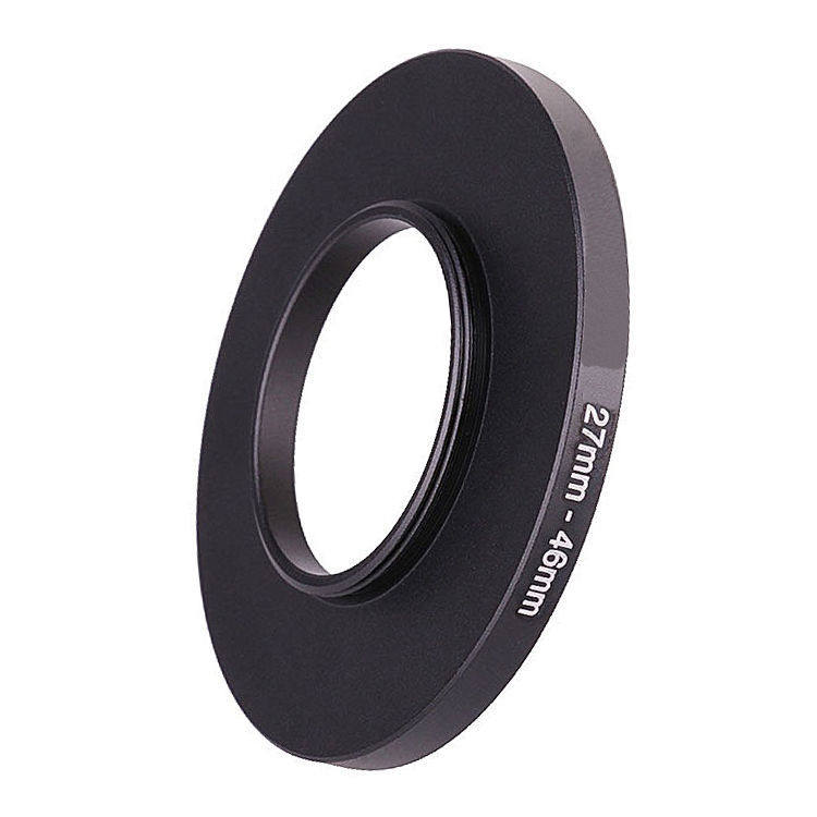 27-46mm lens filter lens adapter ring 27 lens to pick up 46 filter lens 27 external thread 46 internal thread small turn large