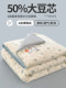 2026 New Model A-Grade Pure Cotton Summer Quilt, Machine Washable, All-Cotton Air-Conditioning Quilt, Single Student Dormitory Summer Thin Quilt