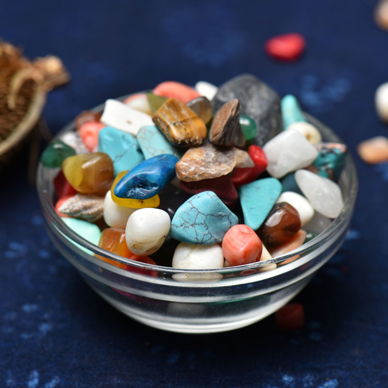 Ethnic supplies Gems bottles for Manza plate 8 for seven gems mixed with jewels 4 yuan 1 two