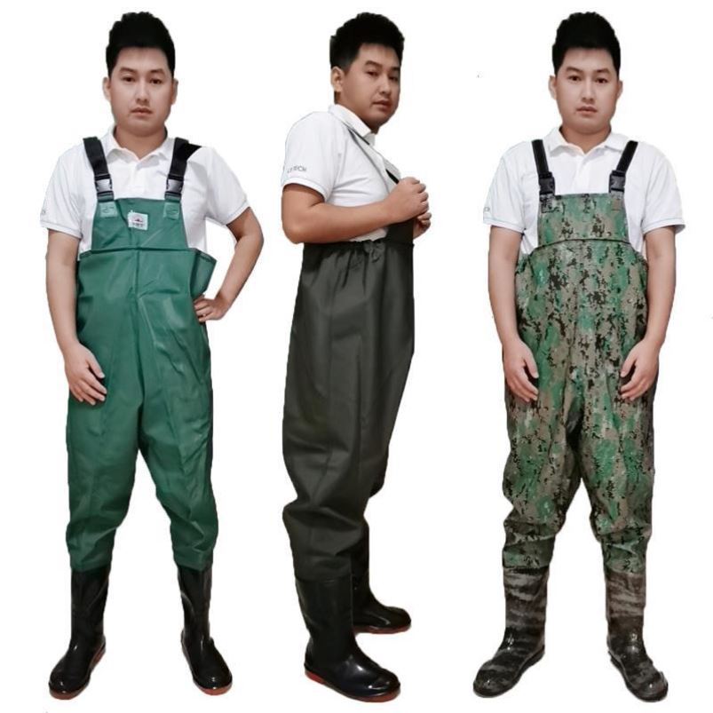 Launching leather pants, water shoes, half bodysuit, rain pants, wear-resistant reservoir, water fork, fishing, diving pants, ultra-light fishing