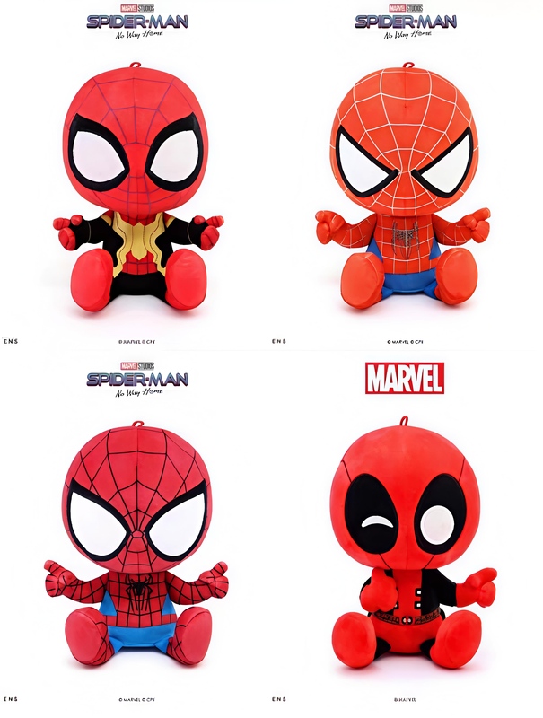 New Release Dutch Bug Marvel Co-Branded Figurine Spider-Man Marvel Spider-Man Figurine Pendant