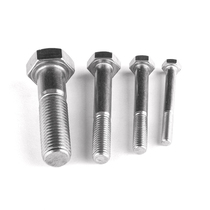 304 Stainless Steel Screw Stainless Steel Outer Hexagon Screw M12 * 16-160 Stainless Steel Stud Screw