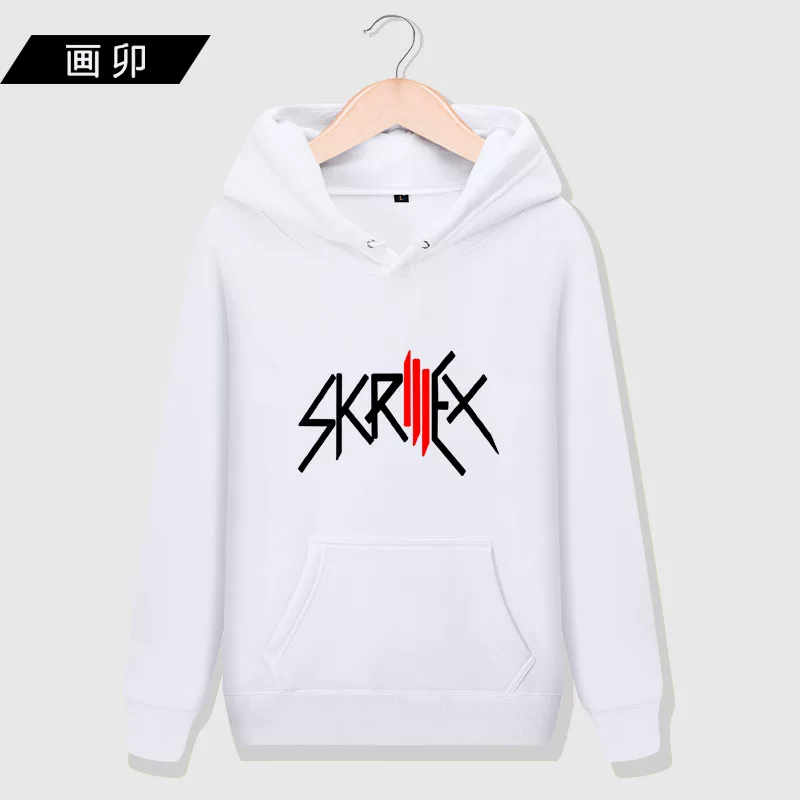 Джей Ди Сони и Миддот; Джон и Миддот; Мур Skrillex молодёжная электронная музыка танцевальная пружинная кофта