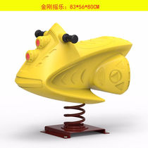 Jiaowanjiang Kindergarten Outdoor Park Community Playground Childrens Spring Rocking Horse Plastic Spring Rocking Toy