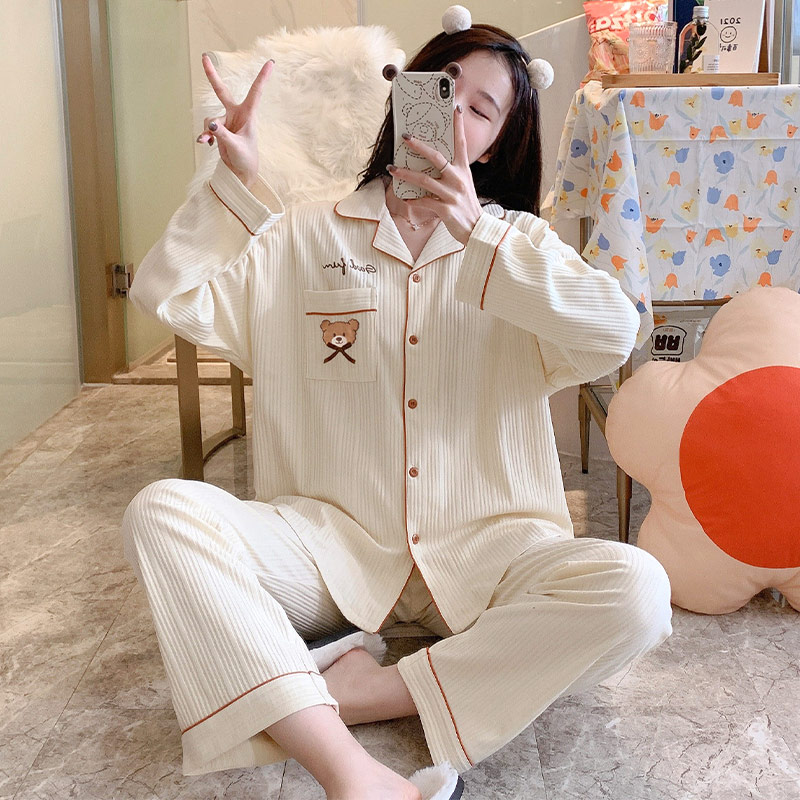 Moon Subsuit Spring Autumn Winter October 11 Pure Cotton Postnatal Pregnant Woman Sleeping Maternity Summer Thin-in-hospital Breastfeeding Woman-Taobao