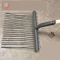 Horse manure fork dense tines picking fork horse manure fork horse cleaning supplies tool cow manure fork fork grass fork fork with four teeth