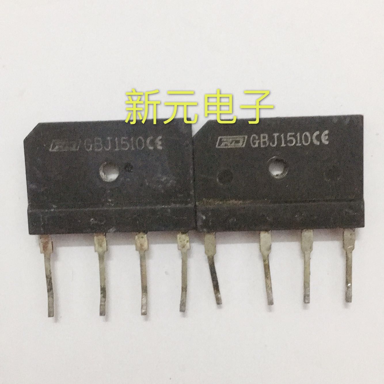 Original imported disassembly machine rectifier bridge GBJ1510 GBJ1508 induction cooker commonly used 15A 800V rectifier bridge