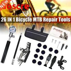 Upgrade 26 In 1 Bicycle Repair Tool Kit Mountain Bike Punctu