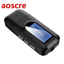 RT11 Bluetooth Wireless Adapter LCD Display USB 2 In1 Receiv