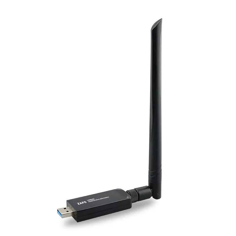 ZAPO бренд 1200M беспроводная сетевая карта 5G двухдиапазонная USB сетевая карта Wi-Fi приёмник RTL8812AU