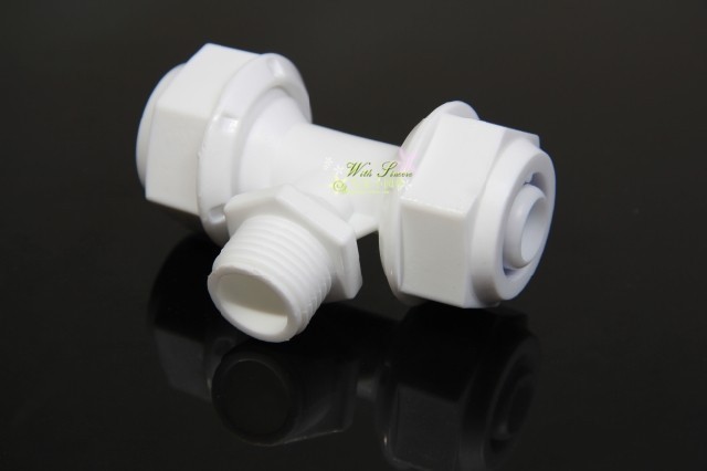 POM material outer wire tee aluminum plastic pipe joint pom solar accessories 1216 1620*1 2 3 4