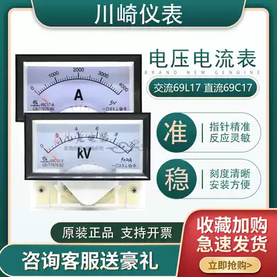 69L17 current voltmeter 100A 250v 300kv 450v 500mA pointer gauge 69C17 black box
