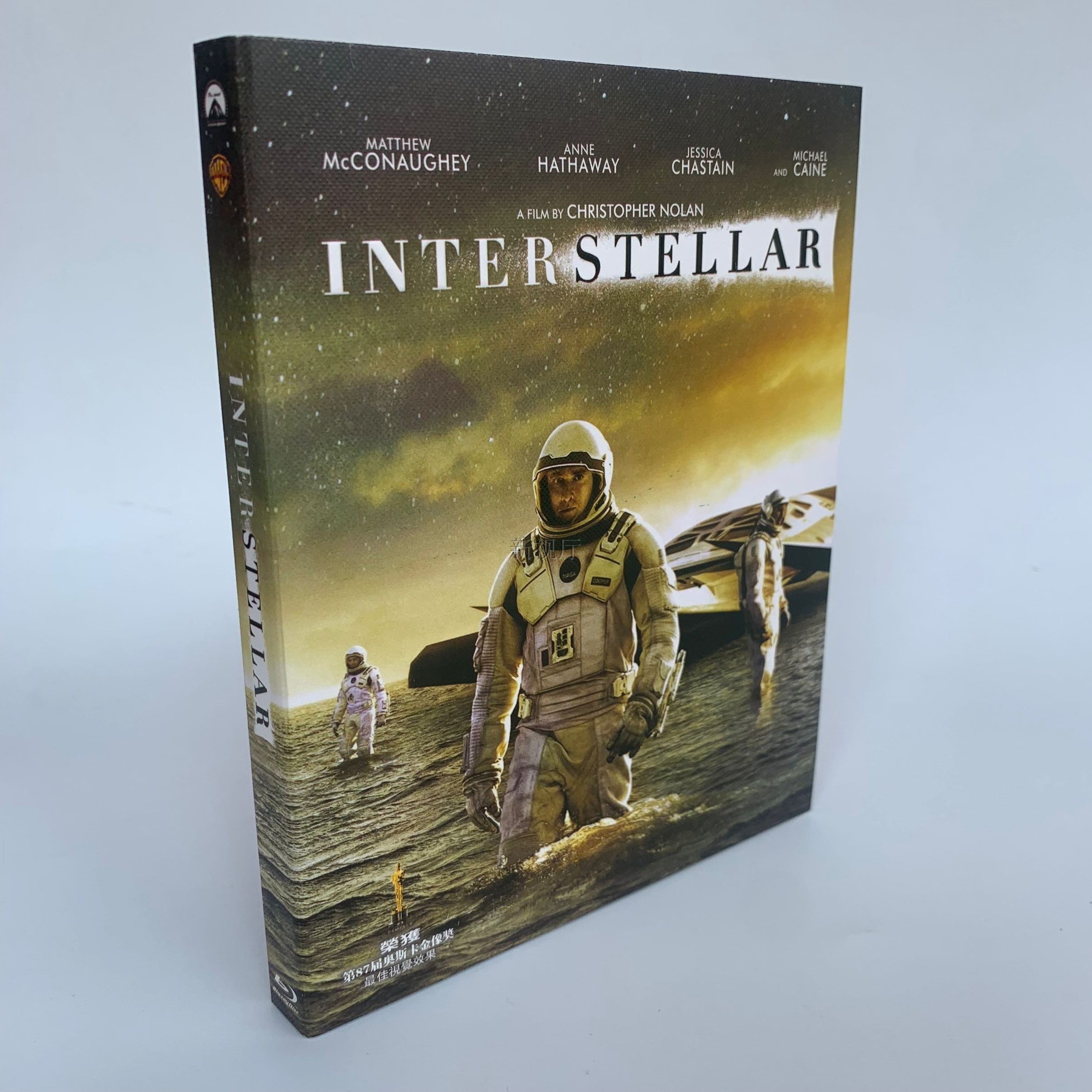 Science fiction adventure movie Interstellar (2014) Blu-ray Disc BD HD 1080P Collector's Edition 2 Disc Boxed