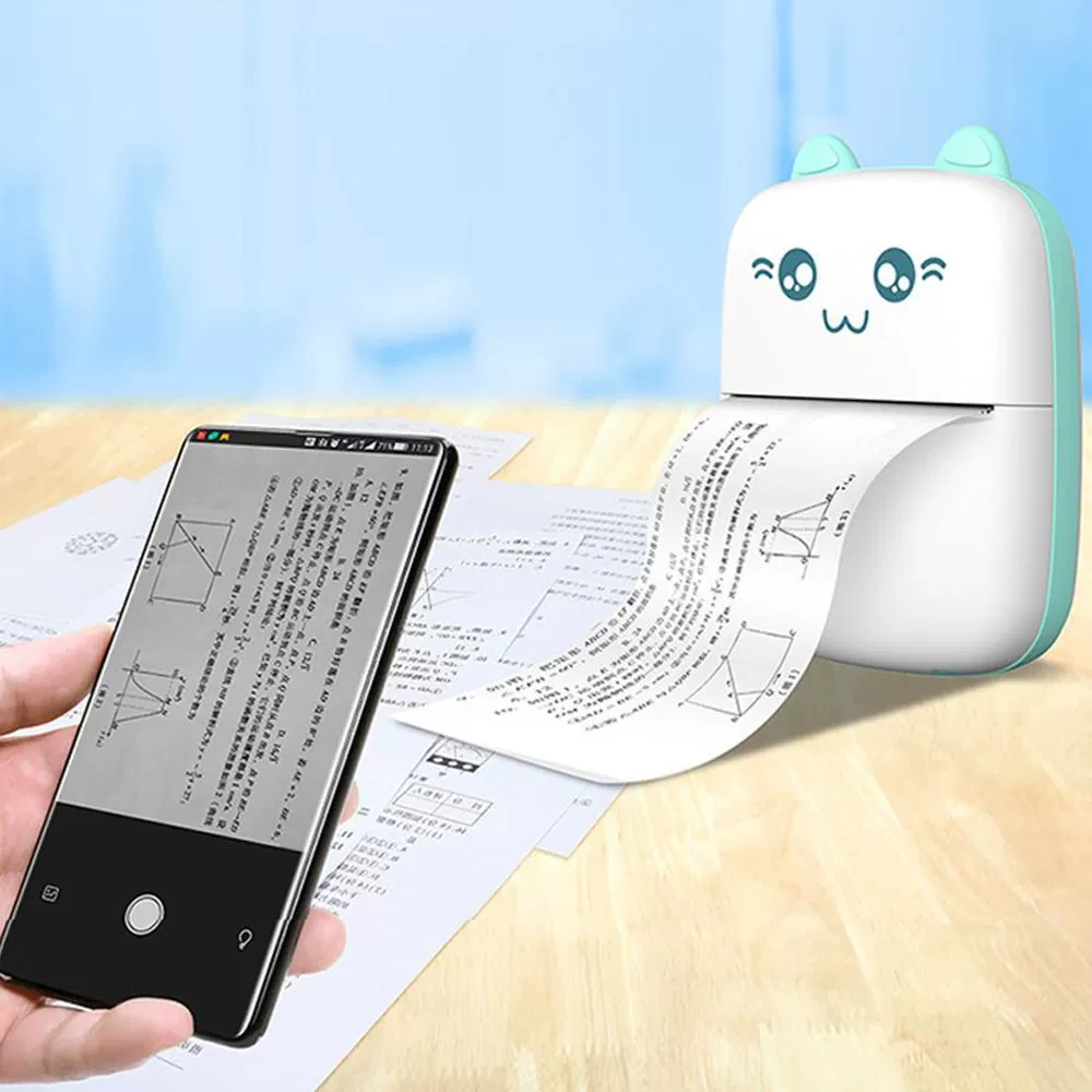 Мини фото Bluetooth-совместимый термопринтер переносной модуль