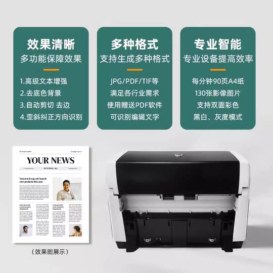 Fujitsu fi-6670 Scanner A3-Batch-Hochgeschwindigkeits-Doppelseitenscanner mit automatischer kontinuierlicher Farbdokumentenhülle