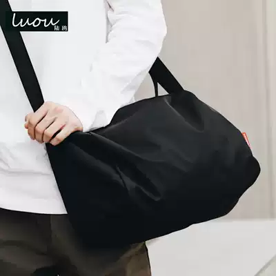 Shoulder bag men's sports fitness bag men's tooling tide brand messenger bag nylon travel bag casual backpack canvas bag