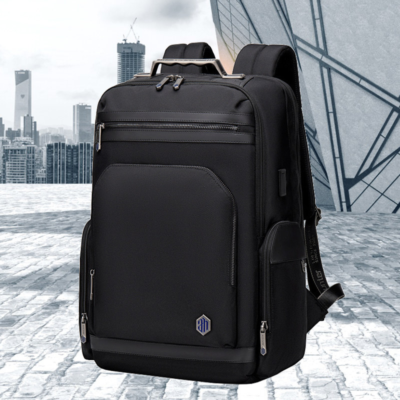 Arctic Hunters Joint Upscale Business Trips Double Shoulder Bag Men's Short Travel Bag 15 6 Inch Computer Backpack Man-Taobao