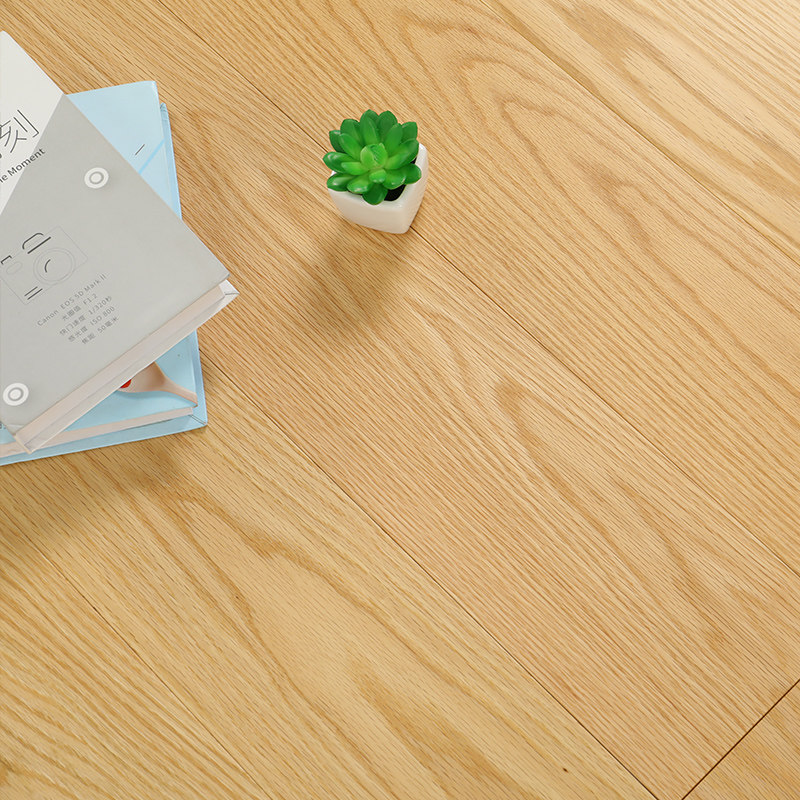 American Red Oak Pure A-rated Plate Log Color Pure Solid Wood Floor Lock Free Keel South-Xun Factory Direct Sale