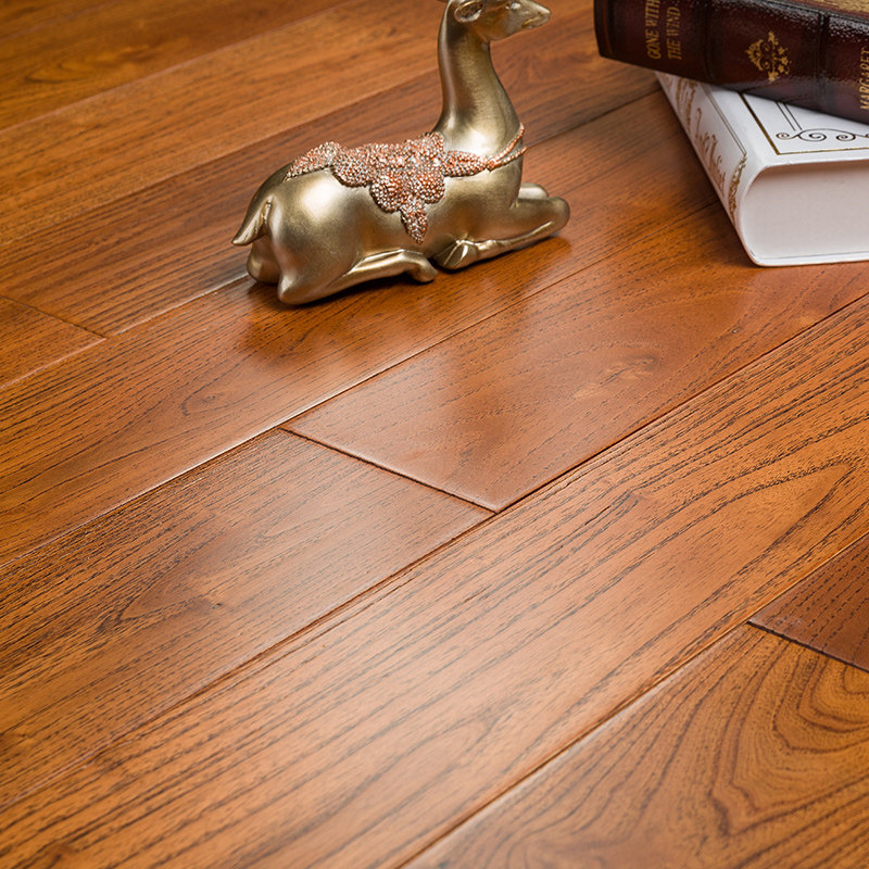 King Kong teak locust logs Pure solid wood floor lock geothermal floor heating household environmental protection wear-resistant factory direct sales