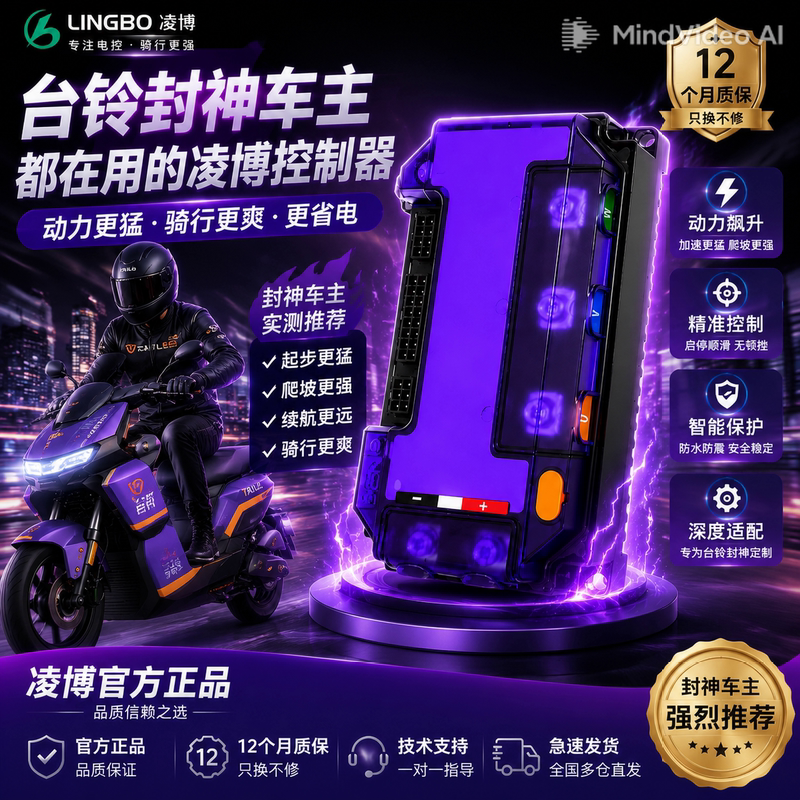 Lingbo Controller E260Max for Tailing Fengshen/Chitu/Cangqiong/Wangzhuang, Original Vehicle Direct Installation, No Loss of Functions, Bluetooth Lingbo Controller E260Max for Tailing Fengshen/Chitu/Cangqiong/Wangzhuang, Original Vehicle Direct Installation, No Loss of Functions, Bluetooth