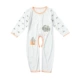 Áo liền quần cho trẻ sơ sinh dài tay cotton romper đồ ngủ bé gái quần áo sơ sinh nam 0-3 tuổi 2 mùa xuân và thu - Áo liền quần