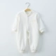 Áo liền quần cho trẻ sơ sinh dài tay cotton romper đồ ngủ bé gái quần áo sơ sinh nam 0-3 tuổi 2 mùa xuân và thu - Áo liền quần