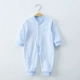 Áo liền quần cho trẻ sơ sinh dài tay cotton romper đồ ngủ bé gái quần áo sơ sinh nam 0-3 tuổi 2 mùa xuân và thu - Áo liền quần