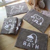 Bathroom absorbent floor mat Doormat Entrance Bathroom non-slip mat Toilet bathroom household carpet Nordic floor mat