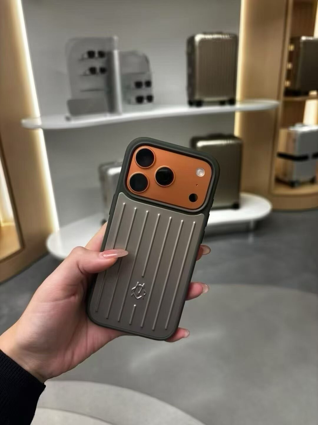 2024 rimowa apple 16 pro max titanium phone case: the new it-item