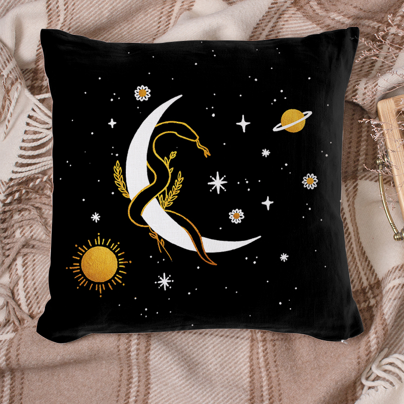 Black Nordic Style Ins Wind Car Bedroom Sofa Bed head diy cuddle customised photo live-action bifacial