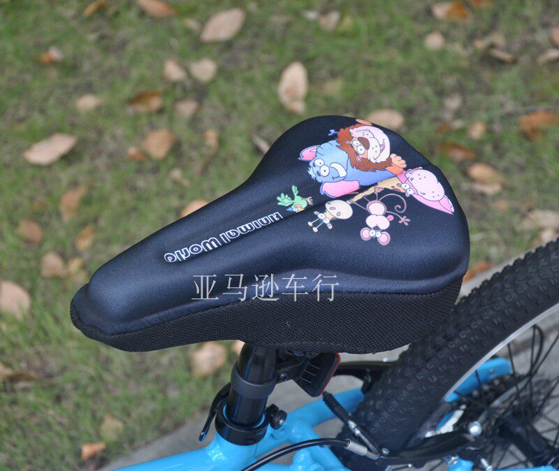 Children Bike Mountaineering Car City Adult Car Soft and Silicone Cushion Cover Relieve Riding Pressure Car Saddle Chair Cover