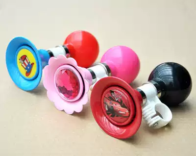 Metal horns for children's bicycle strollers with multi-color optional environmentally friendly paint