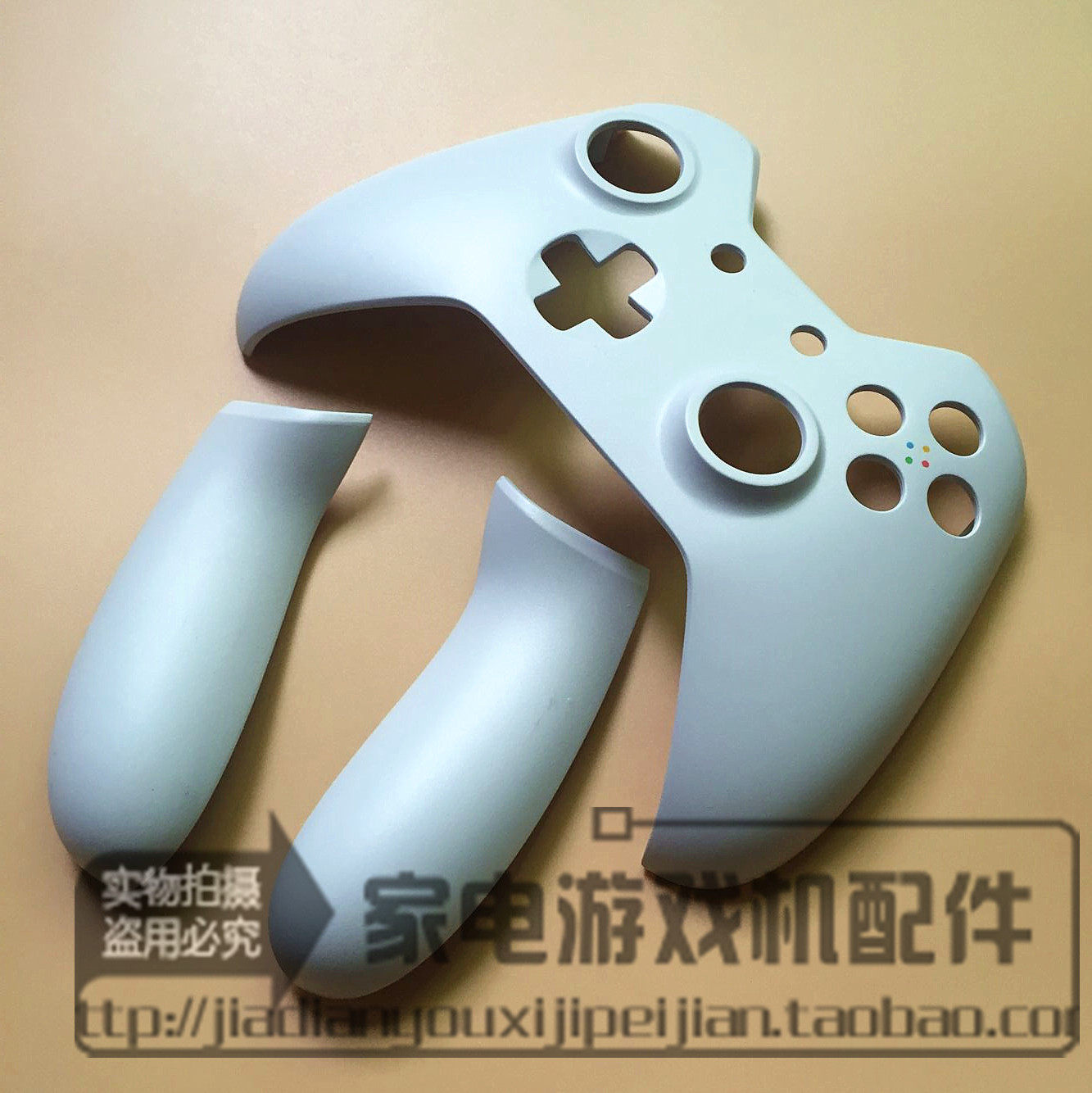 Brand new original XBOXONE XBOX ONE MOON WHITE HANDLE FRONT SHELL SIDE COVER GRIP MOONLIGHT WHITE SHELL