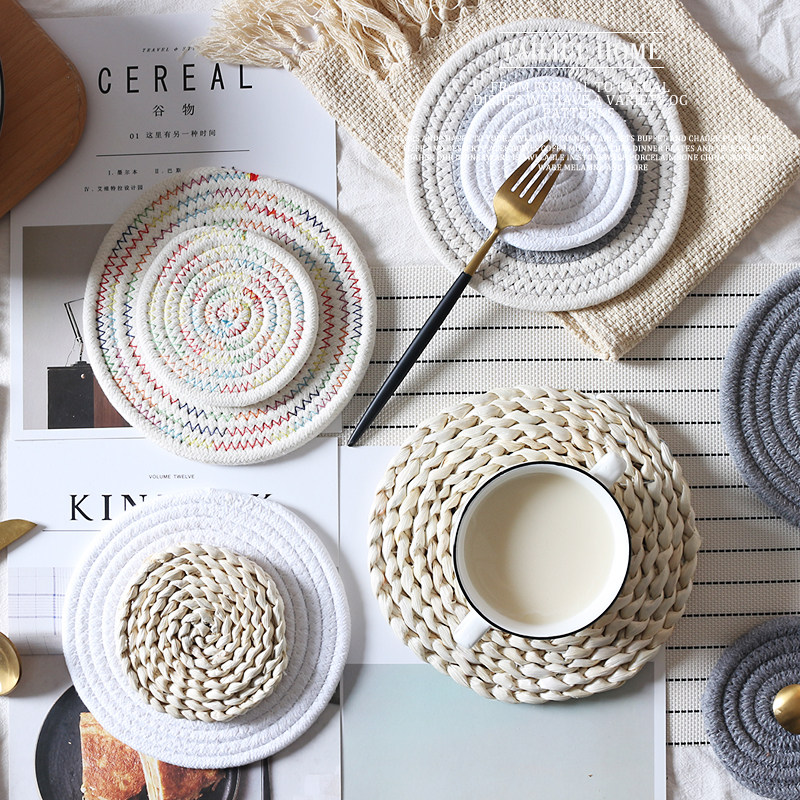 Tai Fei Creative hand - woven cushion cushion cushion thickness household cushion insulation cooker cushion 509