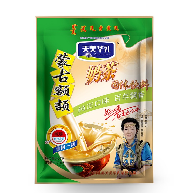 Inner Mongolia Tory milk tea days Meihua milk salty milk tea 400g sweet milk tea