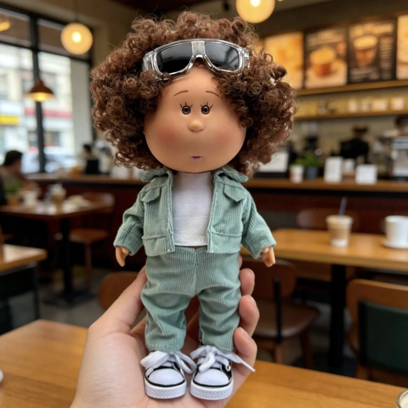 24cm Spanish Potato Doll Mia Doll Clothes Vinyl Doll Toy Pendant E-Commerce Hot Item Factory Direct Sale