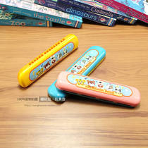 Chimei childrens harmonica toy Beginner student 15-hole pink harmonica early education childrens musical instrument 2-3-4-5