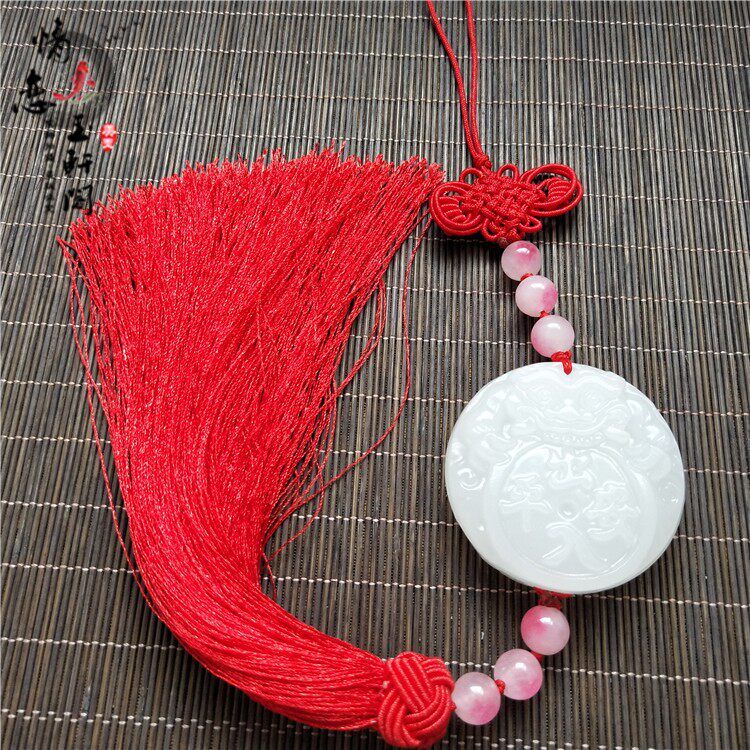 Car hanging car hanging car garden car hanging car products white jade out and into the car