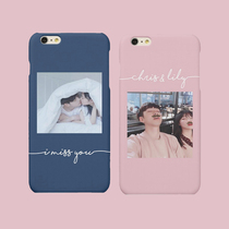 Couple phone shell custom iphone12 Applicable X Apple 11 frosted hard shell half-wrapped diy photo arbitrary model