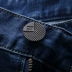Trăm quần kinh doanh quần jeans nam 2019 xuân hè mới quần nam thường xuyên kinh doanh quần áo nam thẳng - Quần jean shop quần áo nam Quần jean