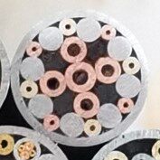 Mosaic rivet 8mm-f113 Number of flower nail shank inlaid slingshot DIY pattern nails