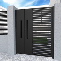 Iron Art Gate Villa Courtyard Door Wall Eurostyle Garden Yard yard Residential Theft single open double open primary and secondary door
