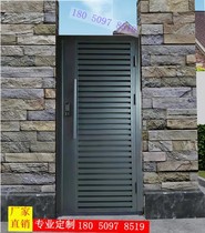 Iron Art Gate Courtyard Door Villa Gate Garden Small Iron Gate Iron Art Open Door Translation electric mobile door