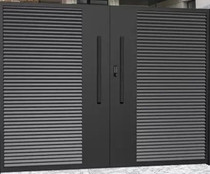 Custom Iron Art Gate Villa Courtyard Entrance Doorman Garden Yard Door Single Open double open door Venetian Venetian